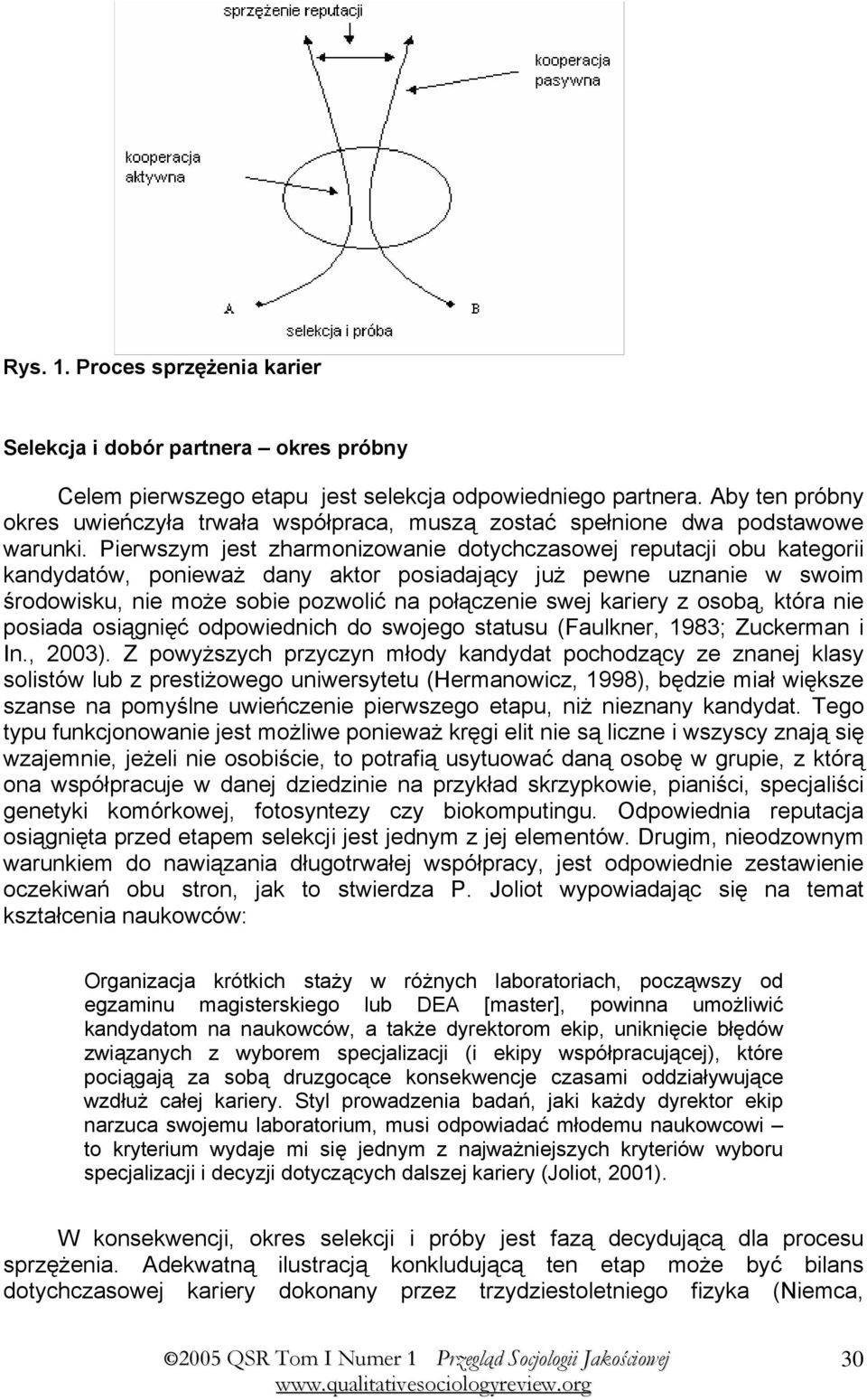 Pierwszym jest zharmonizowanie dotychczasowej reputacji obu kategorii kandydatów, ponieważ dany aktor posiadający już pewne uznanie w swoim środowisku, nie może sobie pozwolić na połączenie swej