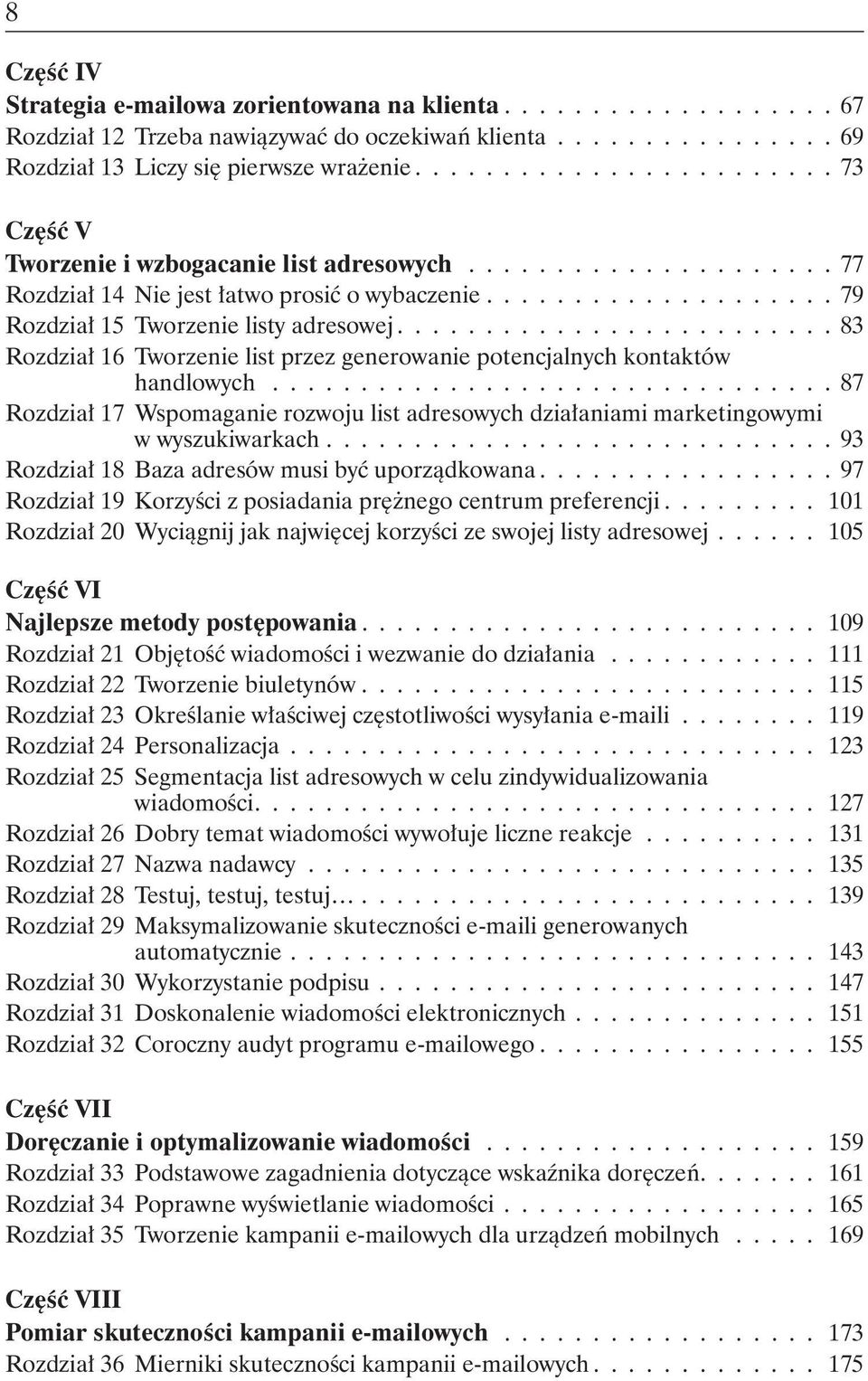 ........................ 83 Rozdział 16 Tworzenie list przez generowanie potencjalnych kontaktów handlowych.