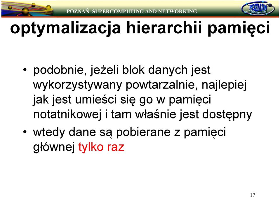 jest umieści się go w pamięci notatnikowej i tam właśnie