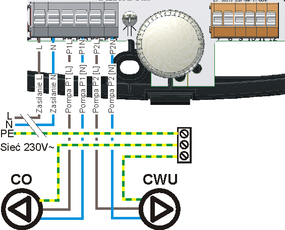 0,75mm 2 *Dla instalacji z przewodem drutowym, maksymalny przekrój przewodu wynosi 1,5mm 2 Aby zapewnić prawidłową współpracę przewodu ze złączem długość odizolowania przewodu oraz końcówki