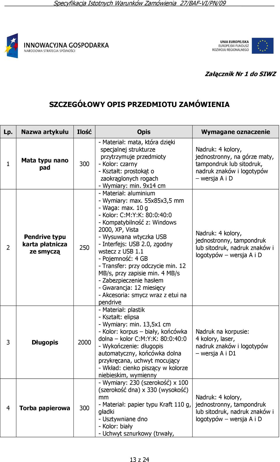 strukturze przytrzymuje przedmioty - Kolor: czarny - Kształt: prostokąt o zaokrąglonych rogach - Wymiary: min. 9x14 cm - Materiał: aluminium - Wymiary: max. 55x85x3,5 mm - Waga: max.