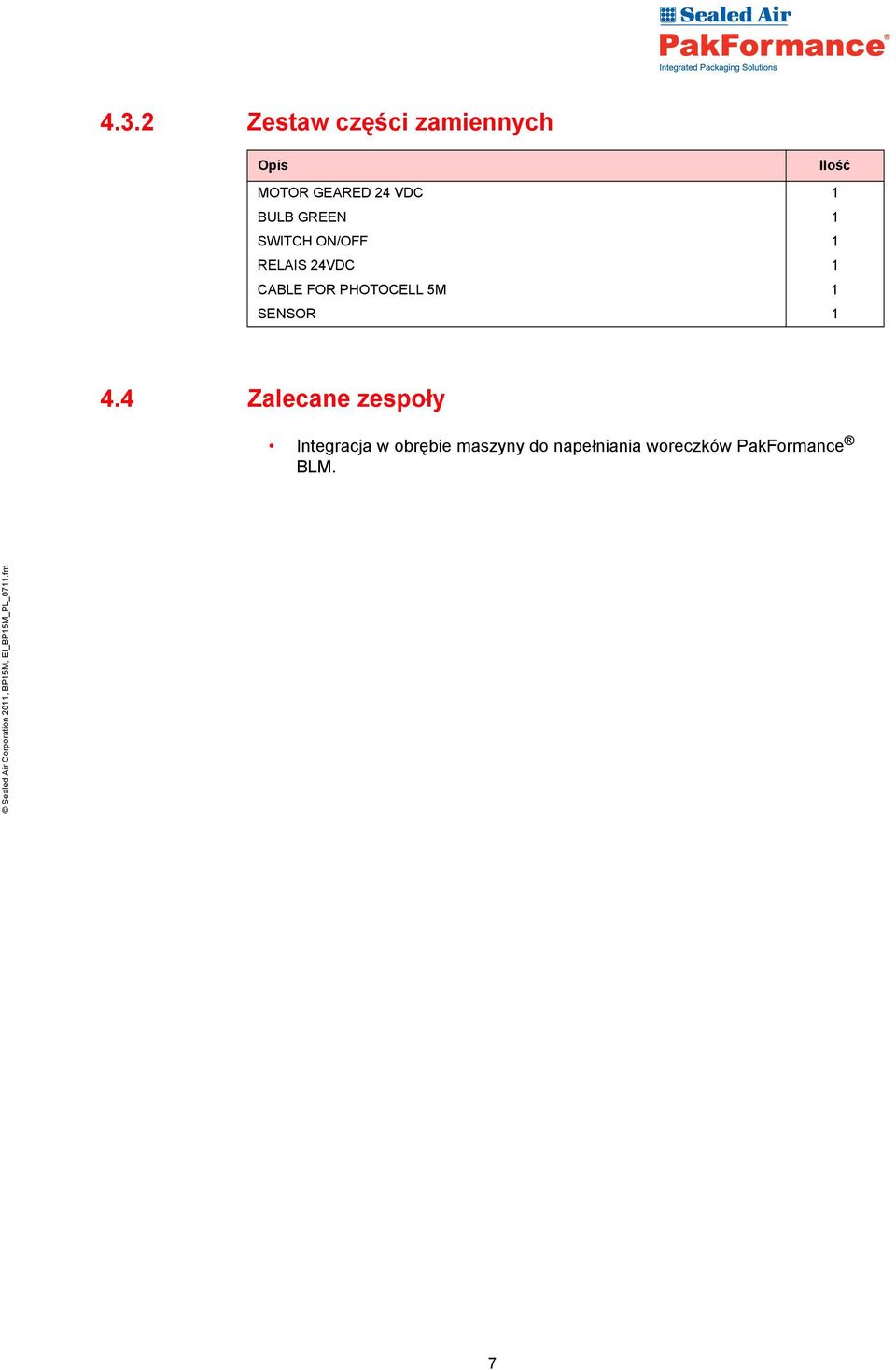 FOR PHOTOCELL 5M 1 SENSOR 1 4.