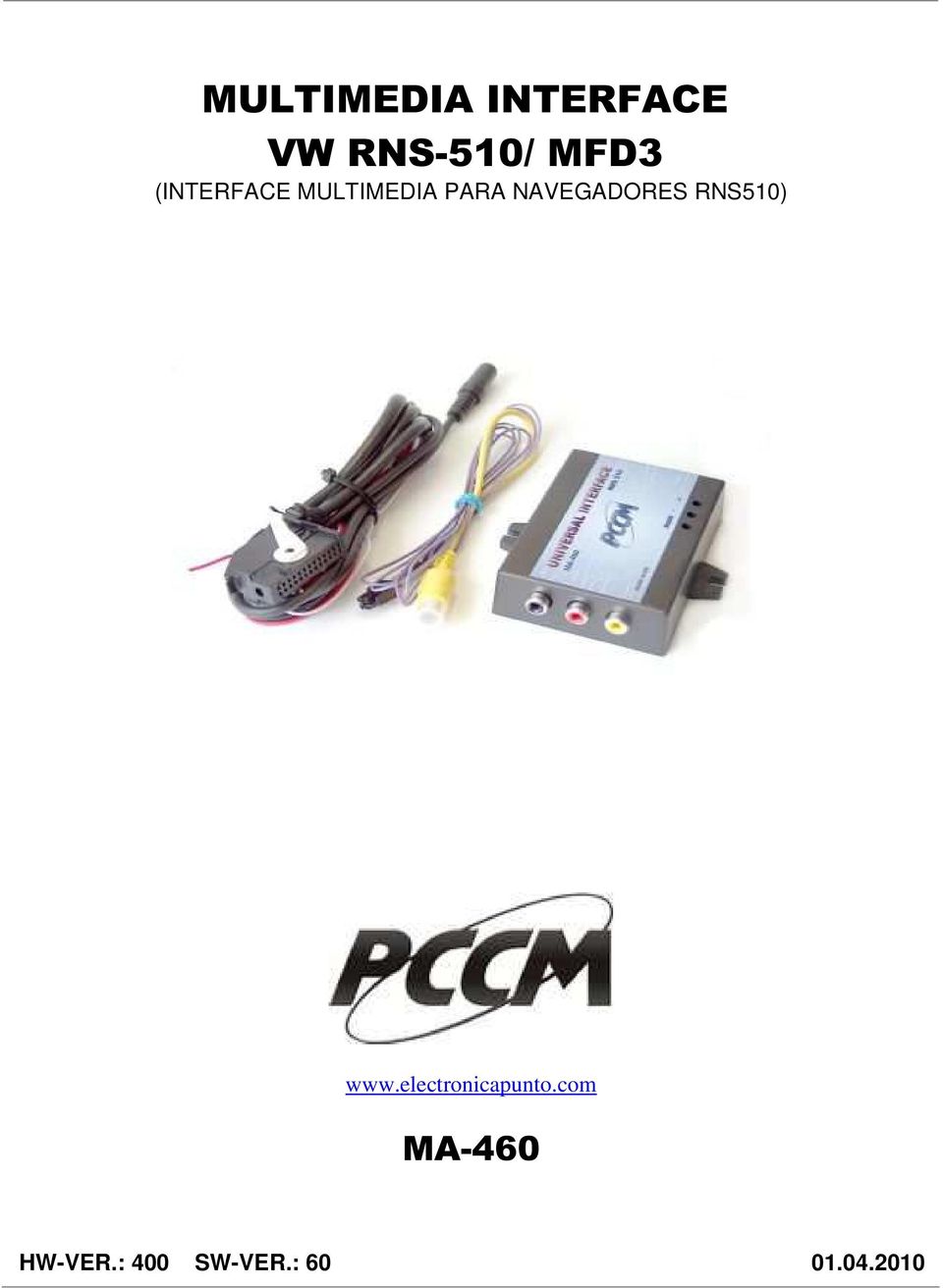 RNS510) www.electronicapunto.