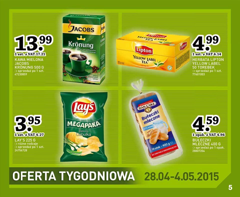 z VAT 6.14 HERBATA LIPTON YELLOW LABEL 50 TOREBEK 77601003 3.