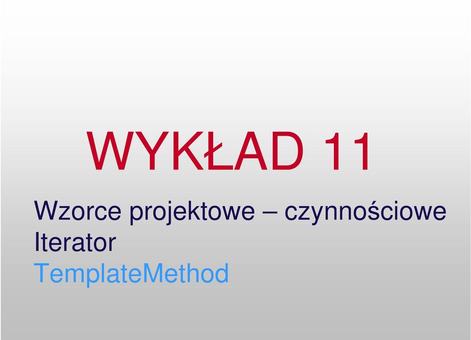 projektowe