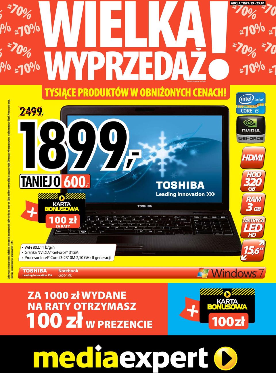 Informacje nie stanowią oferty w rozumieniu art.66 1 K.C. *Szczegóły stępne w salonie.! TYSIĄCE PRODUKTÓW W OBNIŻONYCH CENCH!