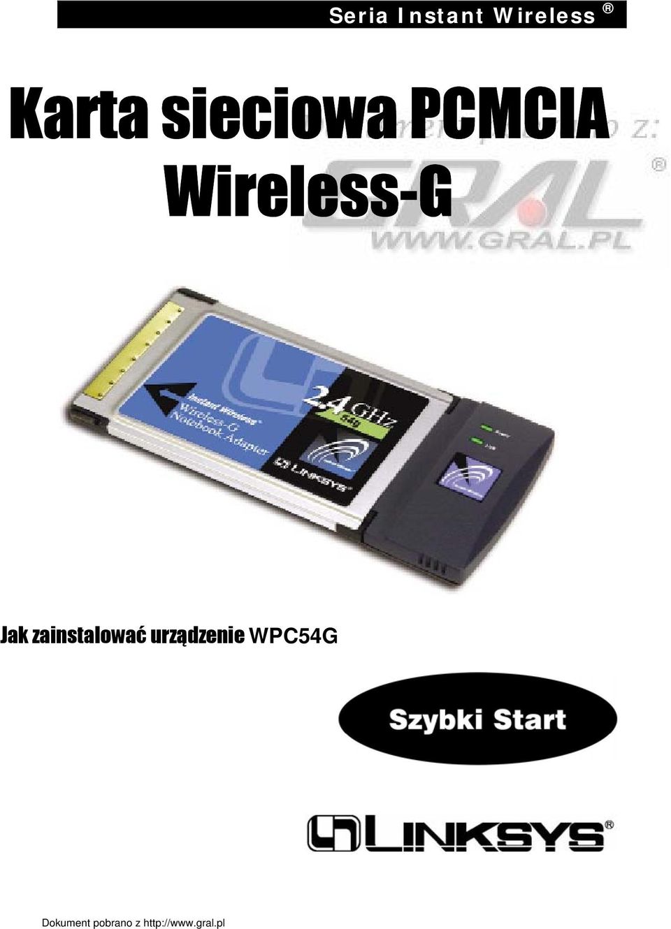 Wireless-G Jak