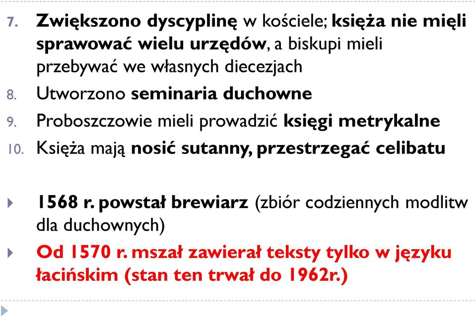 Proboszczowie mieli prowadzić księgi metrykalne 10.