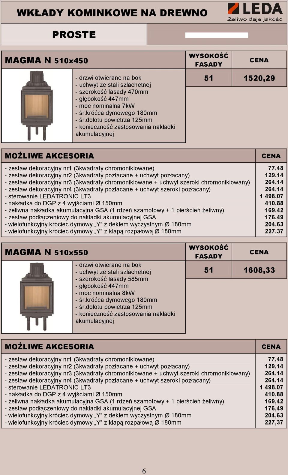 dekoracyjny nr4 (3kwadraty pozłacane + uchwyt szeroki pozłacany) LT3 - nakładka do DGP z 4 wyjściami Ø 150mm 77,48 129,14 264,14 264,14 410,88 MAGMA N 510x550 - uchwyt ze stali szlachetnej -