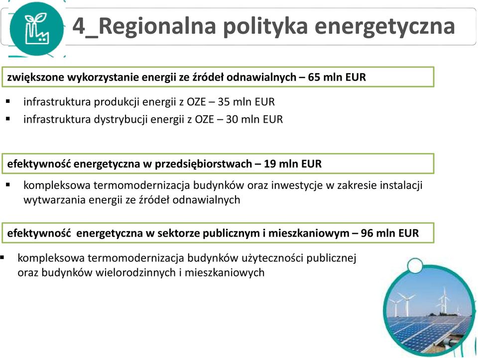 termomodernizacja budynków oraz inwestycje w zakresie instalacji wytwarzania energii ze źródeł odnawialnych efektywność energetyczna w