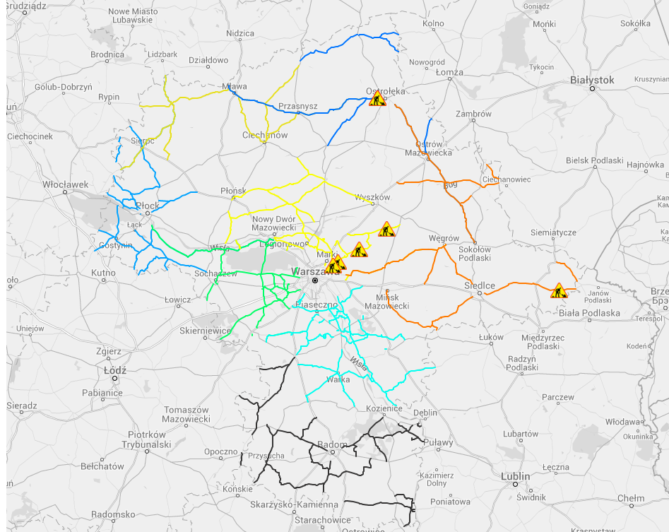 ZAGROŻENIA ŚRODOWISKA Wyniki pomiarów