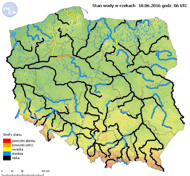 NFORMACJE HYDROLOGICZNO -