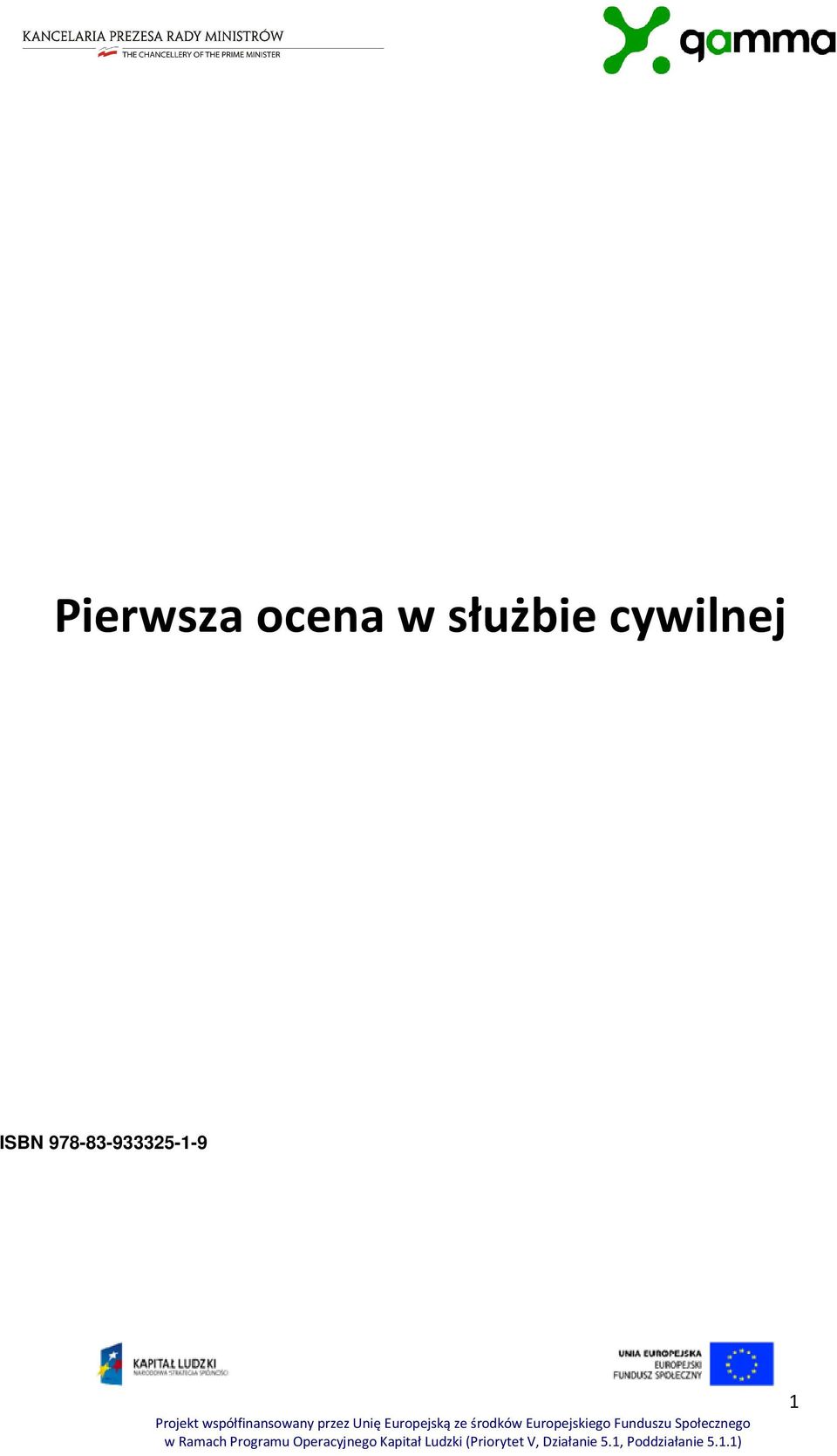 Funduszu Społecznego w Ramach Programu Operacyjnego