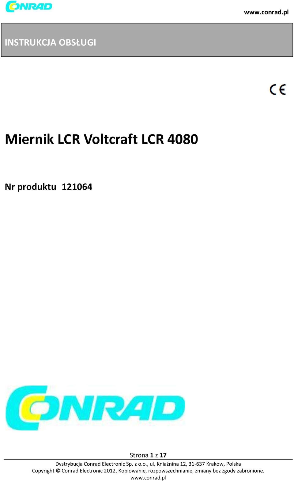 Voltcraft LCR 4080