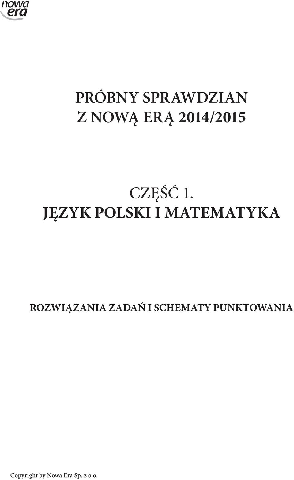 JĘZYK POLSKI I MATEMATYKA