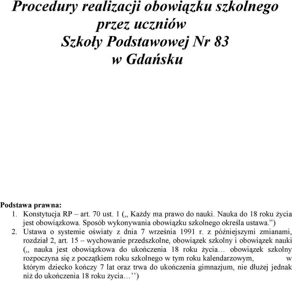 z późniejszymi zmianami, rozdział 2, art.