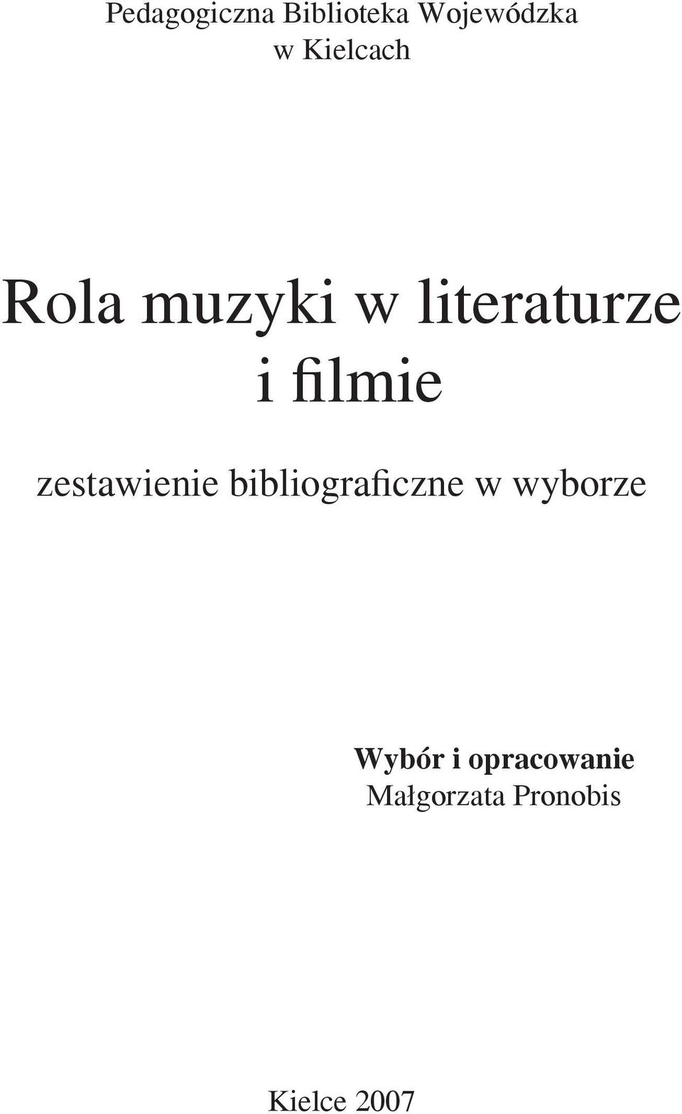 filmie zestawienie bibliograficzne w