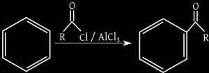 Alkiowanie Friedla-Craftsa Wytwarzanie czynnika elektrofilowego reakcja acylowania Friedla-Craftsa Acylowanie Friedla-Craftsa Wytwarzanie czynnika elektrofilowego Acylowanie Friedla-Craftsa Reakcje w