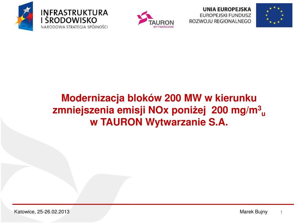 emisji NOx poniżej 200 mg/m