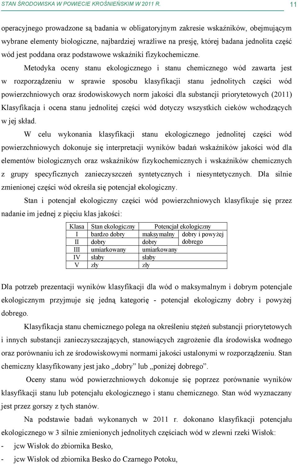 oraz podstawowe wskaźniki fizykochemiczne.