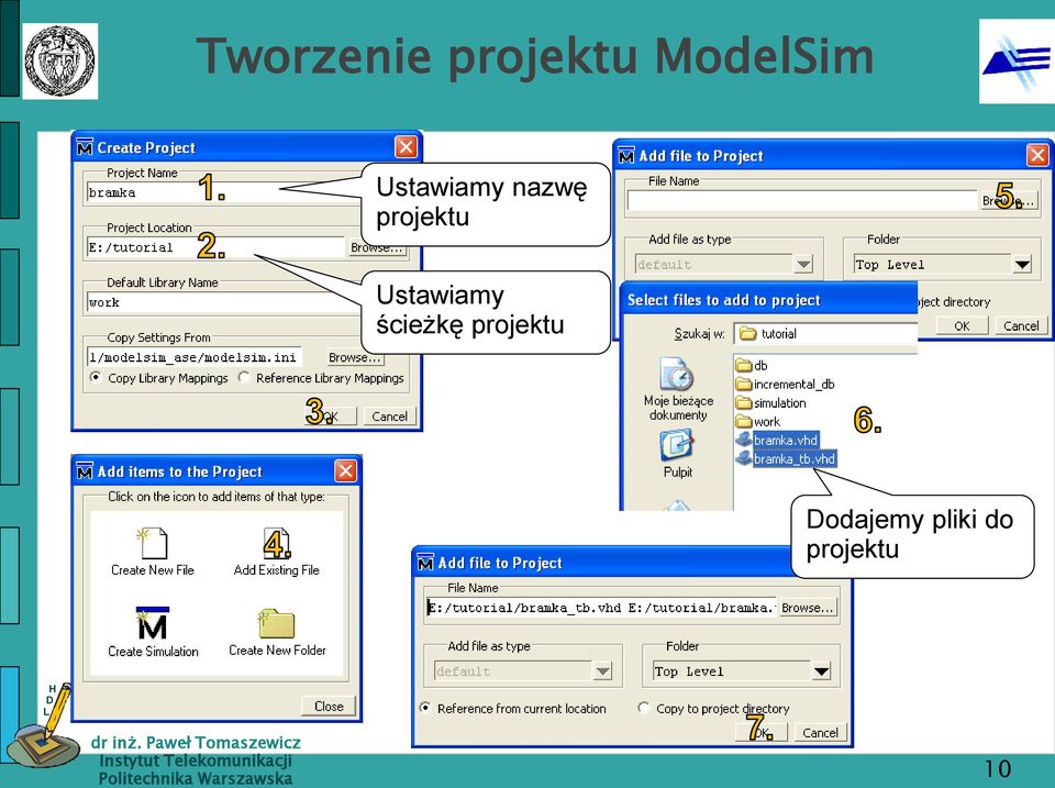 projektu Ustawiamy ścieżkę