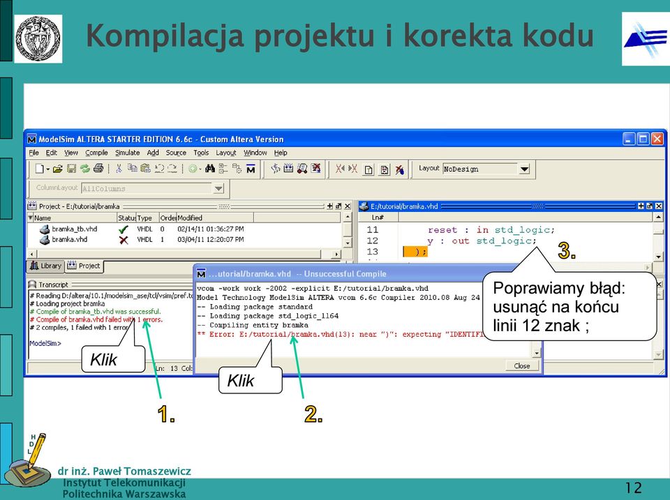 błąd: usunąć na końcu