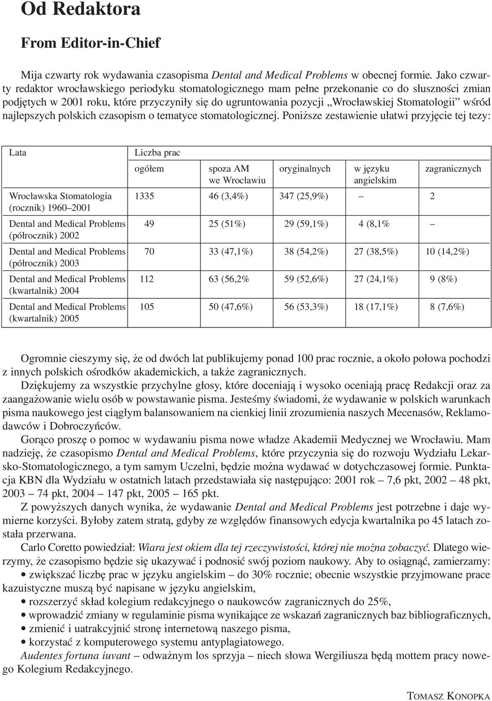 Stomatologii wśród najlepszych polskich czasopism o tematyce stomatologicznej.