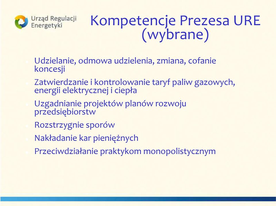 elektrycznej i ciepła Uzgadnianie projektów planów rozwoju przedsiębiorstw