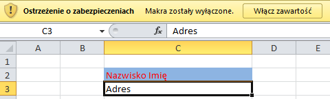 Visual Basic for Applications Wprowadzenie, makra 1.