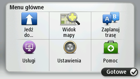 Planowanie trasy Planowanie trasy Ważne: dla zachowania bezpieczeństwa i ograniczenia czynników rozpraszających kierowcę, podróż należy zaplanować zawsze przed jej rozpoczęciem.