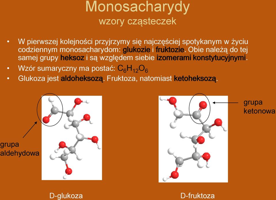 Obie należą do tej samej grupy heksoz i są względem siebie izomerami konstytucyjnymi.