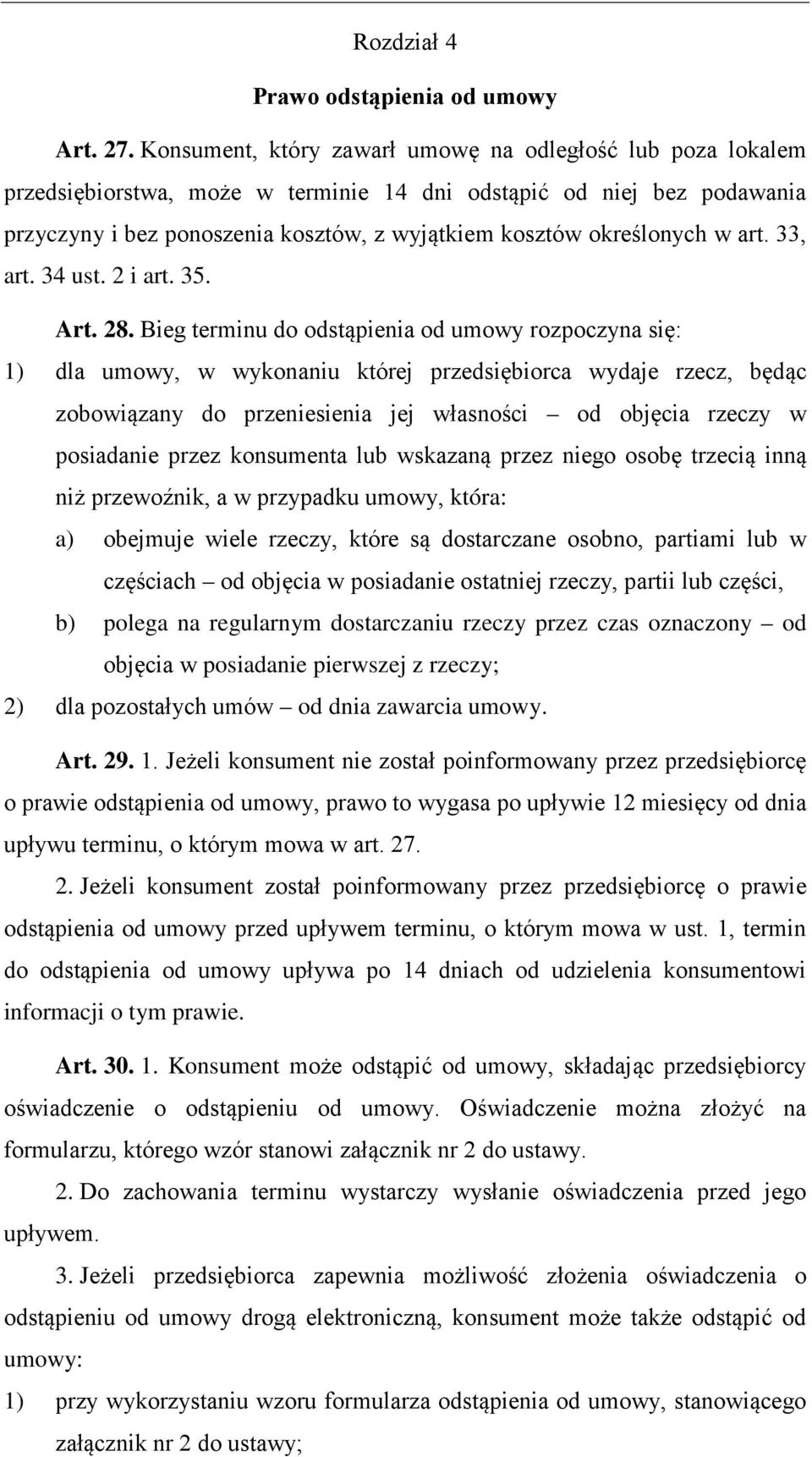 w art. 33, art. 34 ust. 2 i art. 35. Art. 28.