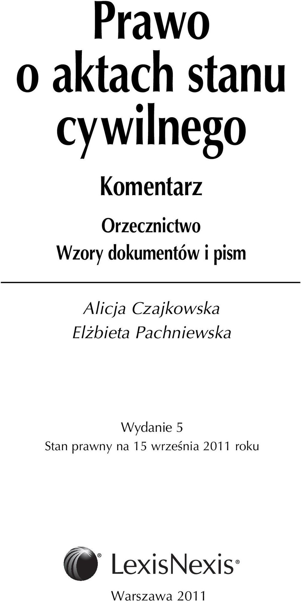 Czajkowska El bieta Pachniewska Wydanie 5