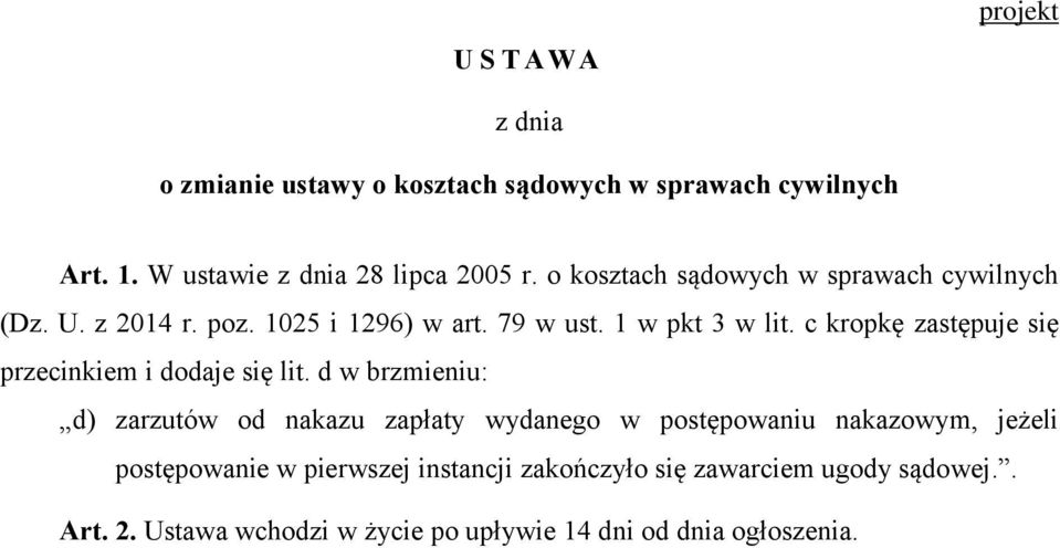 c kropkę zastępuje się przecinkiem i dodaje się lit.