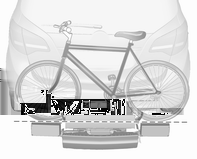 74 Schowki Umieścić rower na uchwycie. Korbę pedału należy umieścić w otworze uchwytu w sposób pokazany na rysunku. Przestroga Upewnić się, że pedał nie styka się z powierzchnią tylnego wspornika.