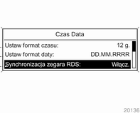 92 Wskaźniki i przyrządy Jeśli temperatura zewnętrzna spadnie do 3 C, na wyświetlaczu informacyjnym kierowcy typu Uplevel lub Uplevel-Combi pojawi się komunikat ostrzegawczy.