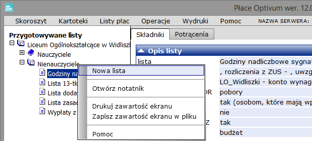 Płace Optivum Jak anulować niepoprawnie zarejestrowaną nieobecność pracownika? Anulowanie niepoprawnie wprowadzonej lub rozliczonej nieobecności nie jest operacją skomplikowaną.