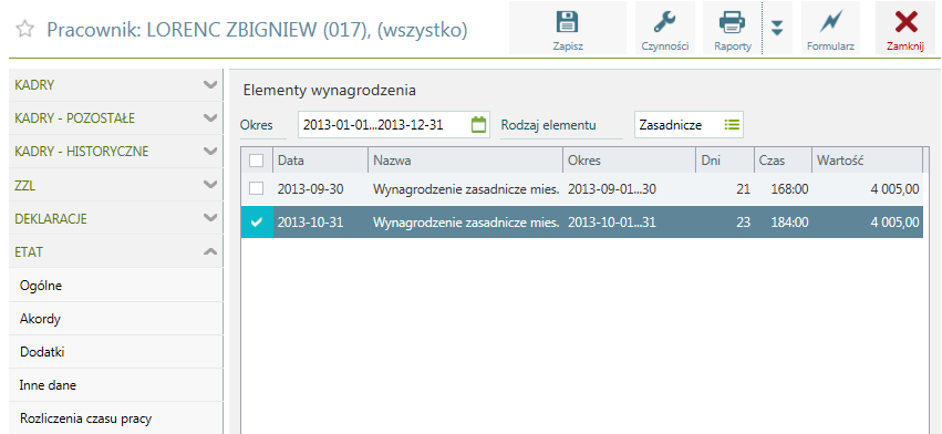 Etat / Rozliczenia czasu pracy Elementami wynagrodzenia obligatoryjnie przysługującymi pracownikowi są: wynagrodzenie zasadnicze, wynagrodzenie za pracę w godzinach nadliczbowych oraz wynagrodzenie