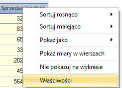 Rysunek 67 Właściwości miar W oknie formatowania wymiarów znajdują się następujące opcje: Kolor określa kolor czcionki dla wymiaru. Kolor tła pozwala na wybór koloru tła dla wymiaru.