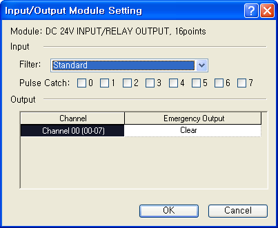 Funkcje Opis rodziny A very short input pulse can be taken as valid Funkcje wbudowane: Pulse catch Item Setting point Min.