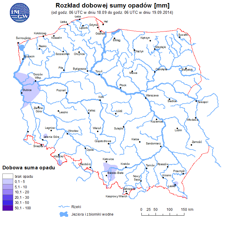 INFORMACJE HYDROLOGICZNO METEOROLOGICZNE źródło: