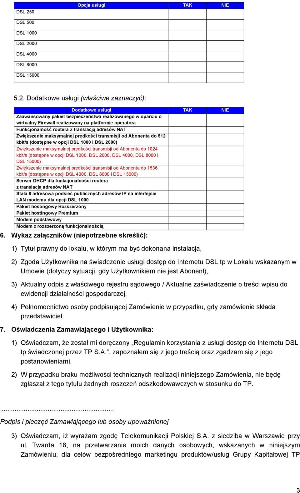 00 DSL 4000 DSL 8000 DSL 15000 5.2.