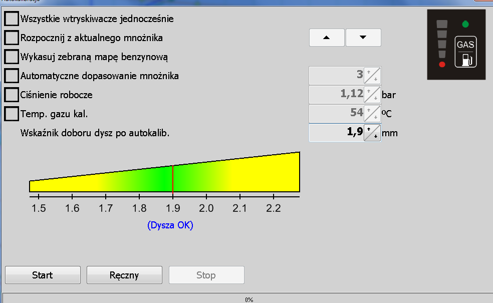 Opróżnianie ciśnienia algorytm obniżający przerosty ciśnienie występujące podczas jazdy na cutoff.