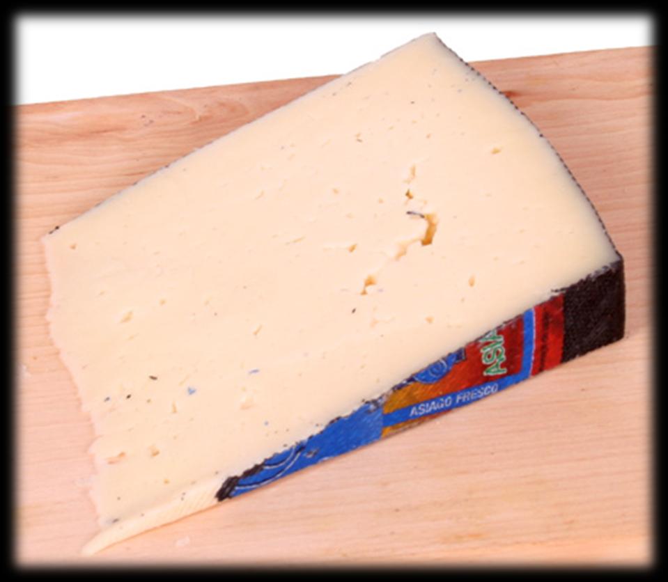 ASIAGO Słynny włoski ser, mało znany w Polsce, ale w Italii wytwarzany od tysiąca lat. Produkcję na szeroką skalę rozpoczęto pod koniec XIX wieku.
