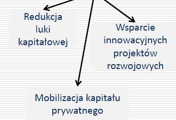 parytet (kapitał publiczny do prywatnego) 1/1 (gdy inwestorem jest anioł biznesu) lub 2/1 (fundusz VC). Parametry: stosunkowo wysoka kwota maksymalna pożyczki (od min. 200 tys. zł do max.