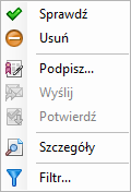 Rys. 450 Wywołanie okna o stanie e-deklaracji z programu Finanse i Księgowość Rys.