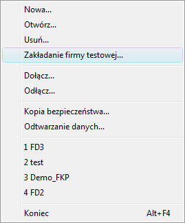 4.3.1.2 Eksport modelu księgowego firmy Aby zapisać model księgowy firmy należy wybrać polecenie Eksport modelu księgowego z menu Firma. Zostanie otwarte okno Model księgowy firmy (nazwa firmy). Rys.