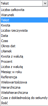 Cechy Z tej pozycji tworzymy cechy, które przypinamy do następujących tabel: Akordy, Definicje elementów, Definicje list płac, Dodatki, Nieobecności, Pracownicy, Umowy, Wydziały Przykład tworzenia