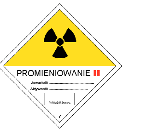 Definicja i podział odpadów promieniotwórczych Odpadem promieniotwórczym określamy niepotrzebny, zużyty materiał, który zawiera pierwiastki promieniotwórcze. LLW (ang.