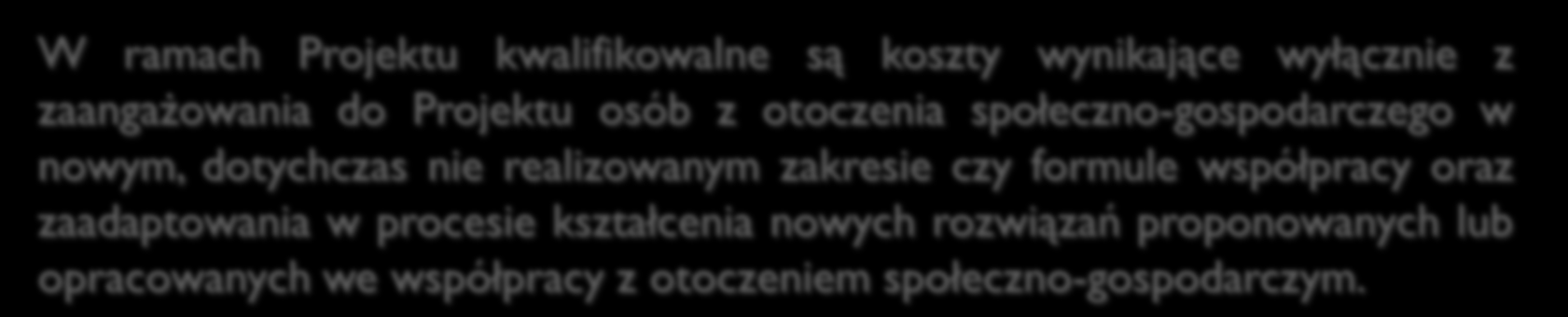 "Nowe Programy Kształcenia" - termin: luty 2016 r. Kryteria dostępu (0/1 pkt.) 9.